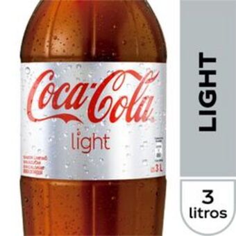 Unimarc Bebida coca cola light desechable 3 l oferta