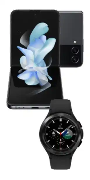 Entel Galaxy flip 4 (5g) 256gb + watch 4 classic oferta