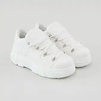 Corona Zapatilla mujer monster color blanco oferta