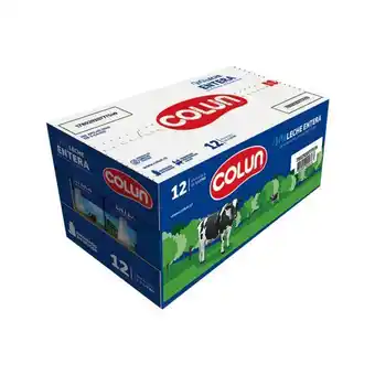 Santa Isabel Pack 12 un. leche entera sin tapa 1 l oferta