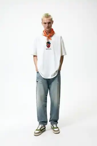 Zara Camiseta estructura oferta