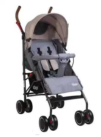 Paris Coche paragua clap melange gris oferta