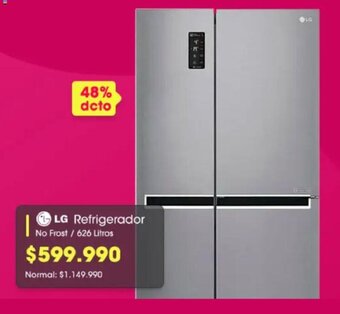 Abcdin LG Refrigerador No Frost / 626 litros oferta