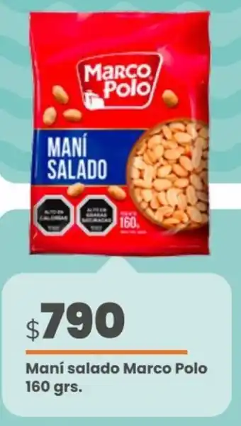 Cugat Maní Salado Marco Polo 160g oferta