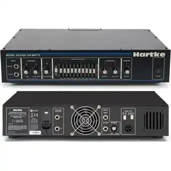 Audiomusica Cabezal de bajo hartke systems ha 3500 - 350 watts oferta