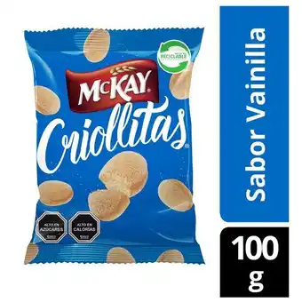 Santa Isabel Galletas mckay criollitas 100g oferta