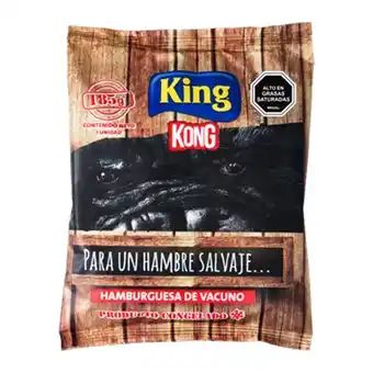 Santa Isabel Hamburguesa de vacuno king 185 g oferta