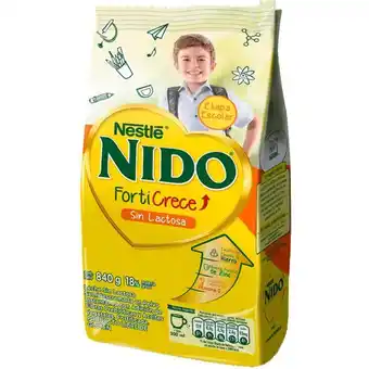 Santa Isabel Leche en polvo nido forticrece sin lactosa 840g oferta