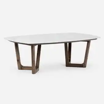 Rosen Mesa centro rectangular lancaster marmol madera oferta
