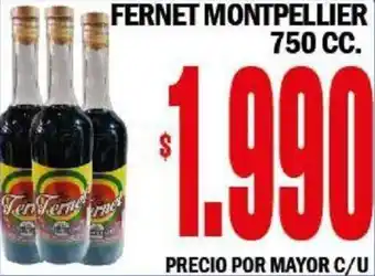 La Oferta Fernet Montpellier 750cc oferta