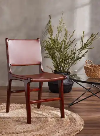 Paris Silla alaniz home new austral cuero lisa alaniz home oferta