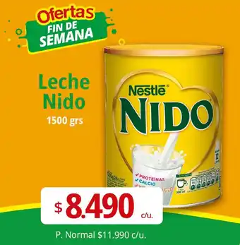 Supermercado El Trébol Leche Nido 1500g oferta