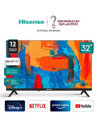 Paris Led android smart tv 32" hd 32e5610 oferta