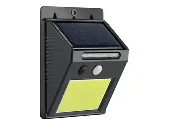 Foco solar 48 led con sensor de movimiento exterior