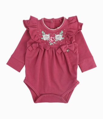 Limonada Body con flores y cristales recién nacida algodón dahlia limonada oferta