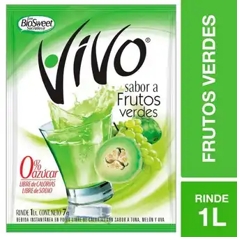 Jugo en polvo frutos verdes 7 g