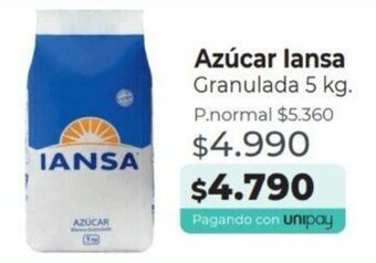 Mayorista 10 Azúcar Iansa Granulada 5kg oferta