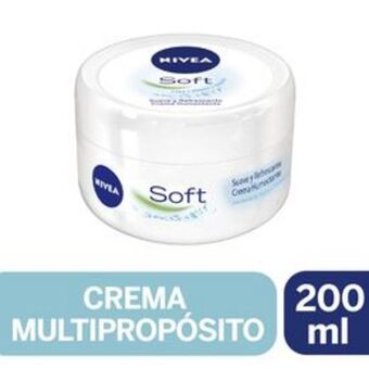Salcobrand Crema multiproposito nivea soft cara manos cuerpo 200ml oferta