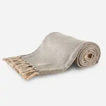 CIC Manta geo india gris 120 x 200 cm oferta