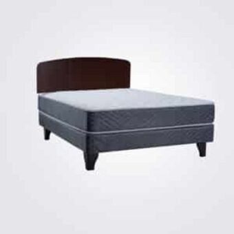 Colchones Celta Cama europea new mega 2 plazas base normal + respaldo córdoba oferta