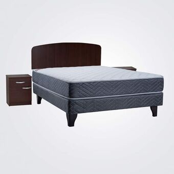 Colchones Celta Cama europea new mega 2 plazas base normal + set córdoba oferta