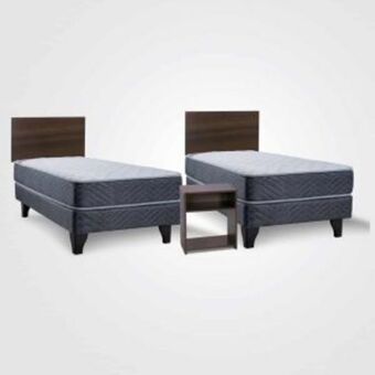 Colchones Celta Dúplex cama europea new mega 1 plaza + set castilla oferta