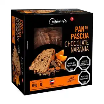 Santa Isabel Pan de pascua naranja y chocolate 800 g oferta