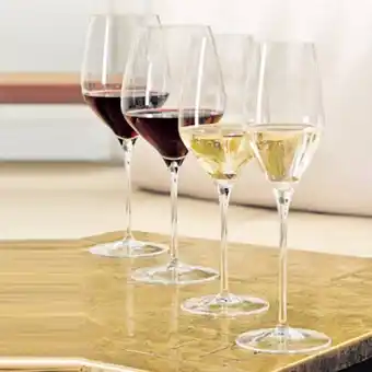 Kitchen Center Set 4 copas vino tinto supreme burgundy oferta