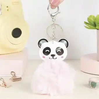 Avon Llavero pompón panda oferta