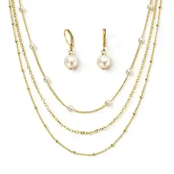 Ésika Estuche collar + aretes baubale oferta