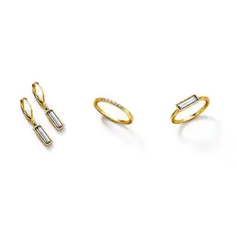Estuche de aretes + anillos delilah