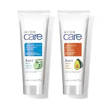 Avon Pack limpieza pepino + palta avon care oferta