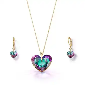 Ésika Estuche collar + aretes feeling love oferta