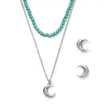 Ésika Estuche collar + aretes nightfall oferta