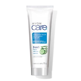 Avon Mascarilla facial de limpieza peel off avon care oferta