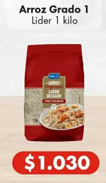 Super Bodega a Cuenta Arroz Grado 1 Lider 1 Kilo oferta