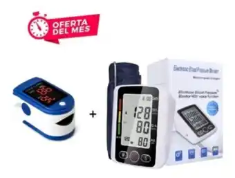 Pack tensiometro digital presion oximetro saturometro dedo