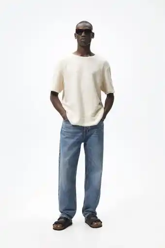 Zara Camiseta acabado irregular oferta