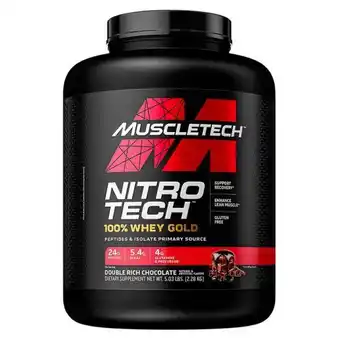 Nitro tech 100% whey gold - 69 servicios - chocolate