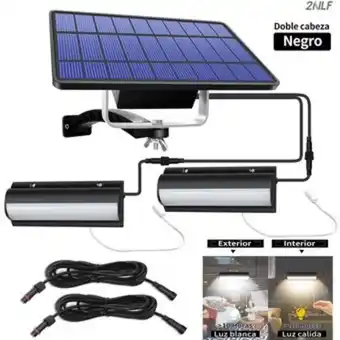 Linio Más reciente 20 led lámpara solar sepa... oferta