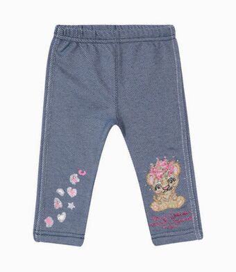 Limonada Calza bebé niña denim azul limonada oferta