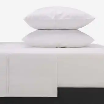 CIC Sábanas super king 230 hilos blanca oferta