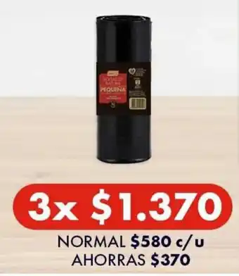 Super Bodega a Cuenta Lider Bolsa de Basura Lider 50x70 cm oferta