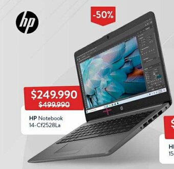 Lider HP Notebook 14-CF2528LA oferta