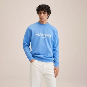 Falabella Mango man poleron algodón logo hombre oferta