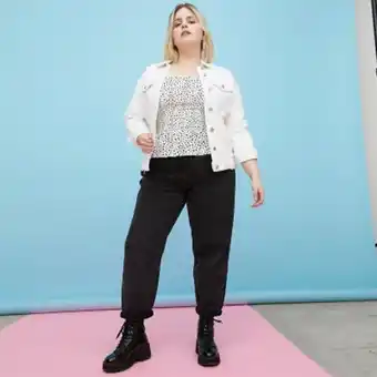Falabella Sybilla jeans slouchy adeletiro alto mujer oferta