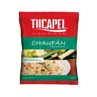 Supermercado El Trébol Arroz tucapel chaufán 210 gr oferta
