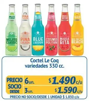 Alvi Le Coq Coctel variedades 330 cc oferta