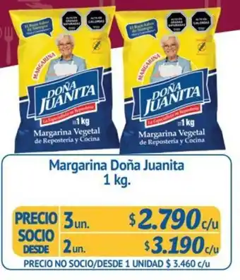 Alvi Doña Juanita Margarina 1 kg oferta