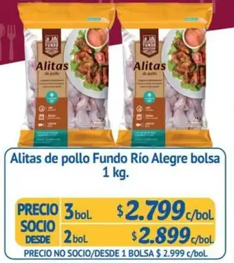 Alvi Fundo Rio Alegre Alitas de pollo bolsa 1 kg oferta